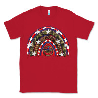 Red usa camouflage rainbow Classic Tee - Artiststas