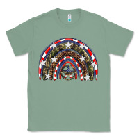 Sage usa camouflage rainbow Classic Tee - Artiststas