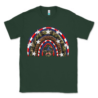 Sports Green usa camouflage rainbow Classic Tee - Artiststas