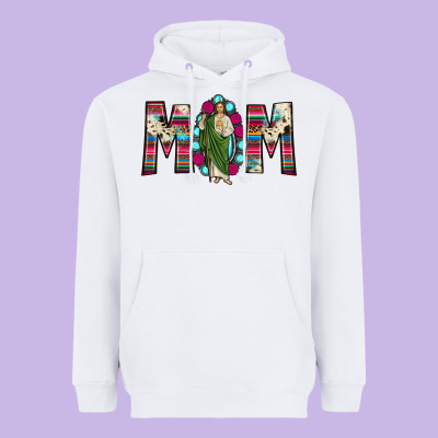 San Judas Mom Heavyweight Hoodie Designed By Jahusdesignshop
