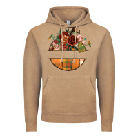 Vintage Coffee customize floral pumpkin Vintage Hoodie - BundleAndBundleShop