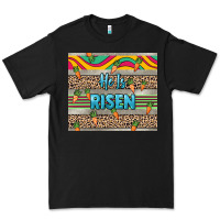 Black He is risen tumbler Easter Day Premium Tee - HowdyJamesFarm