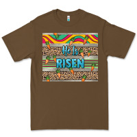 Cacao He is risen tumbler Easter Day Premium Tee - HowdyJamesFarm