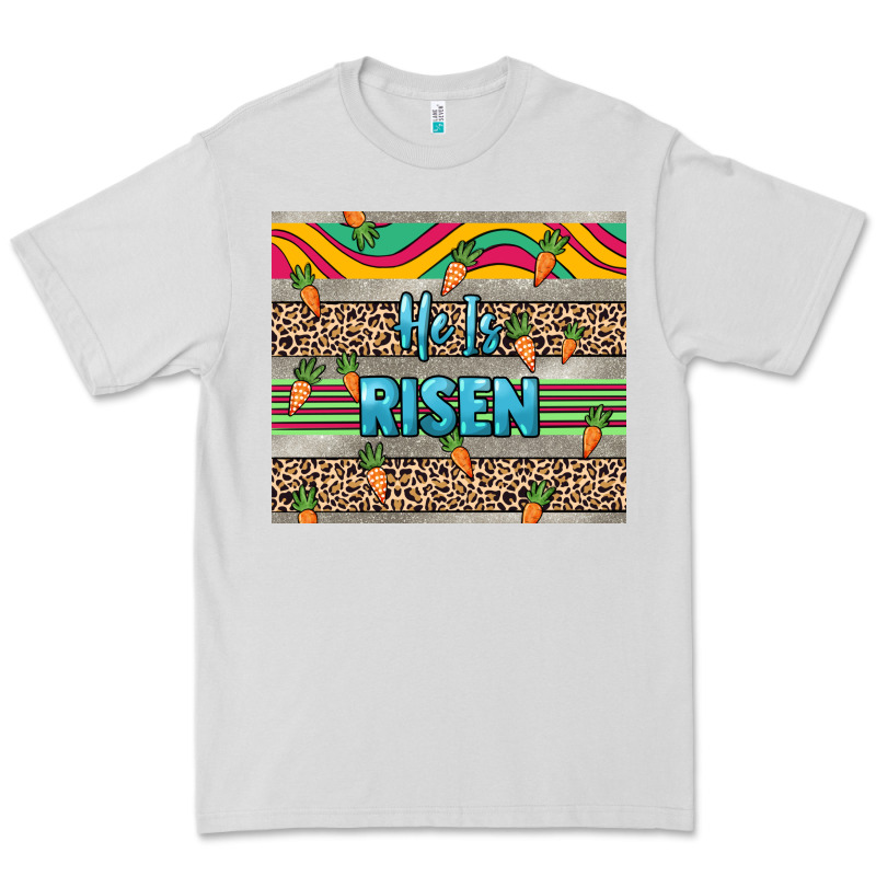 He Is Risen Tumbler Easter Day Premium Tee by HowdyJamesFarm | Teevron