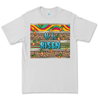 Dove Grey He is risen tumbler Easter Day Premium Tee - HowdyJamesFarm