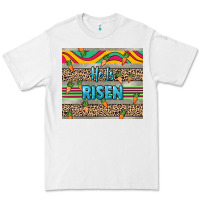 White He is risen tumbler Easter Day Premium Tee - HowdyJamesFarm