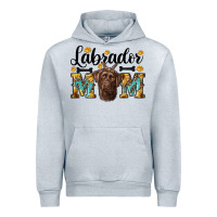 Heather Grey western labrador mom Urban Hoodie - RanaPortraitStore