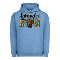 Pigment Pebble Blue western labrador mom Urban Hoodie - RanaPortraitStore