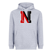 Heather Grey Northeastern Gifts, Huskies Long Sleeve Heavyweight Hoodie - DesigneFamous