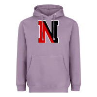 Lavender Northeastern Gifts, Huskies Long Sleeve Heavyweight Hoodie - DesigneFamous