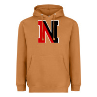 Meerkat Northeastern Gifts, Huskies Long Sleeve Heavyweight Hoodie - DesigneFamous