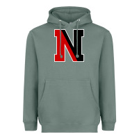 Sage Northeastern Gifts, Huskies Long Sleeve Heavyweight Hoodie - DesigneFamous