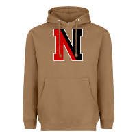 Toasted Coconut Northeastern Gifts, Huskies Long Sleeve Heavyweight Hoodie - DesigneFamous