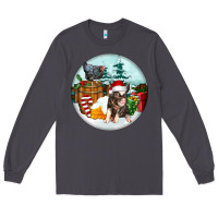 Smoke Christmas Pig With Chicken Long Sleeve Tee - FaDigitalArtStudio