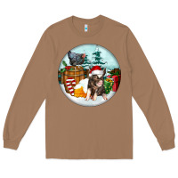 Toasted Coconut Christmas Pig With Chicken Long Sleeve Tee - FaDigitalArtStudio