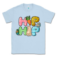 Dusty Blue Hip hop Easter Day Classic Tee - HowdyJamesFarm