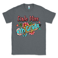 Charcoal Heather little miss fourth grade Classic Tee - Jasminsmagicworld