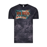 Cloud Black God Bless America Vintage Tee - FaDigitalArtStudio