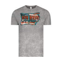 Cloud Rock God Bless America Vintage Tee - FaDigitalArtStudio