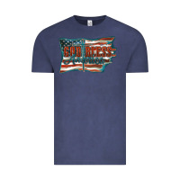 Vintage Denim God Bless America Vintage Tee - FaDigitalArtStudio