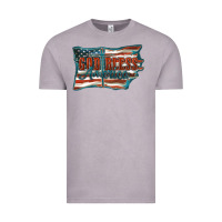 Vintage Zinc God Bless America Vintage Tee - FaDigitalArtStudio