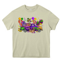 Mossy mardi gras truck Heavy Core Tee - CowGirlArtShop