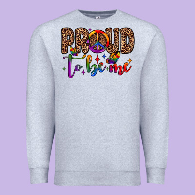 Proud To Be Me Premium Sweatshirt Designed By Jahusdesignshop