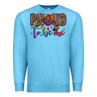 Ocean Blue proud to be me Premium Sweatshirt - JahusDesignShop