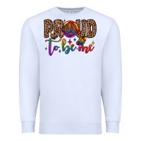 White proud to be me Premium Sweatshirt - JahusDesignShop