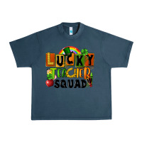 Midnight Navy lucky teacher squad Urban Heavy Tee - FaDigitalArtStudio