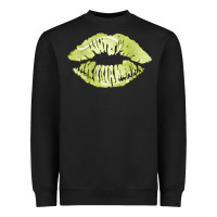 Black tennis lips Heavyweight Sweatshirt - AdoDesignShop