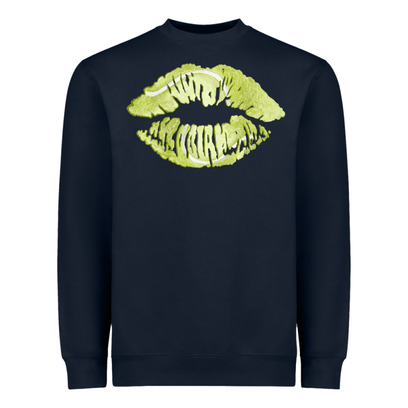 Tennis Lips Heavyweight Sweatshirt by AdoDesignShop | Teevron