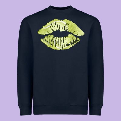 Tennis Lips Heavyweight Sweatshirt Designed By Adodesignshop