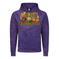 Cloud Purple happy thanksgiving Vintage Hoodie - FaDigitalArtStudio