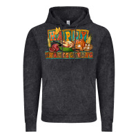 Vintage Black happy thanksgiving Vintage Hoodie - FaDigitalArtStudio