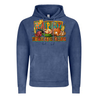 Vintage Denim happy thanksgiving Vintage Hoodie - FaDigitalArtStudio