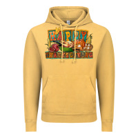 Vintage Mustard happy thanksgiving Vintage Hoodie - FaDigitalArtStudio