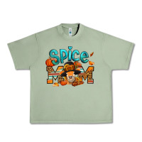 Oil Green thanksgiving spice mom pilgrim cow Urban Heavy Tee - Jasminsmagicworld