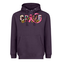 Plum brave cancer awareness ribbon Heavyweight Hoodie - JahusDesignShop