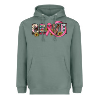 Sage brave cancer awareness ribbon Heavyweight Hoodie - JahusDesignShop