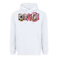 White brave cancer awareness ribbon Heavyweight Hoodie - JahusDesignShop