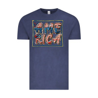 Vintage Denim America Vintage Tee - FaDigitalArtStudio