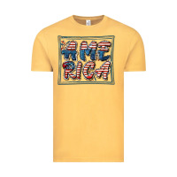 Vintage Mustard America Vintage Tee - FaDigitalArtStudio