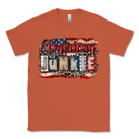 Copper American junkie 4th of july Classic Tee - CowGirlArtShop