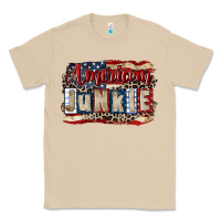 Mushroom American junkie 4th of july Classic Tee - CowGirlArtShop