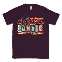Plum American junkie 4th of july Classic Tee - CowGirlArtShop