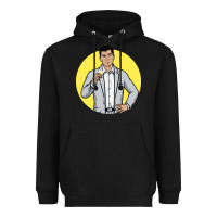 Black sterling archer Heavyweight Hoodie - DesigneFamous