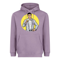Lavender sterling archer Heavyweight Hoodie - DesigneFamous