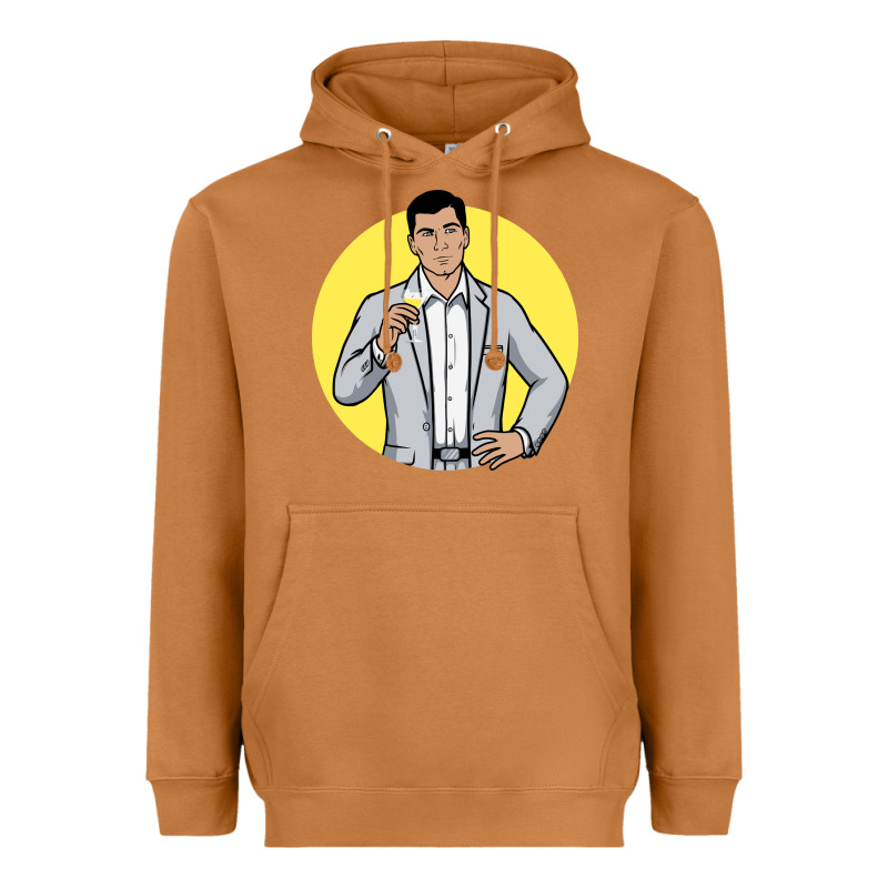 Sterling Archer Heavyweight Hoodie by DesigneFamous | Teevron
