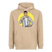 Mushroom sterling archer Heavyweight Hoodie - DesigneFamous